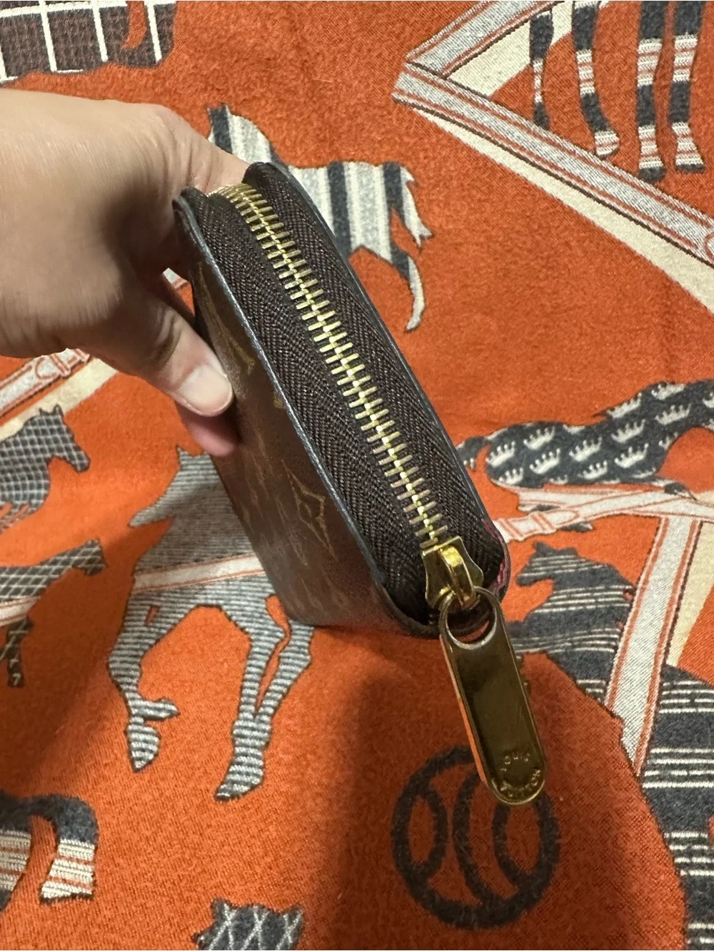 LOUIS VUITTON ❤️🌟CA2176 LIMITED EDITION ILLUSTRE TRANSATLANTIC ZIPPY WALLET⭐️